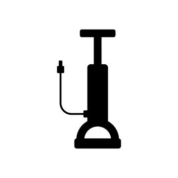Air pump icon. Illustrazione stock