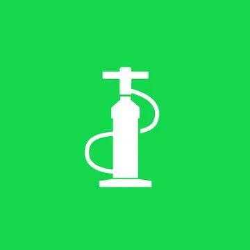 Air pump icon, vector sign Stock Illustration