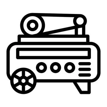 Air pump Vector Icon Design Illustration Stock Illustration