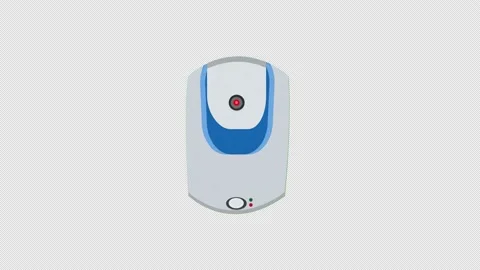 Air Purifier icon motion graphics animation with alpha channel, transparent b Stock Footage 206753705