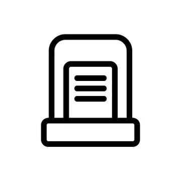 Air purifier icon vector. Isolated contour symbol illustration 库存插图