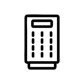 Air purifier icon vector. Isolated contour symbol illustration Stockillustratie