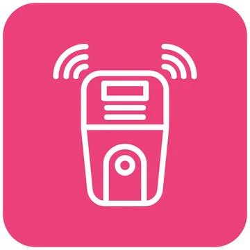 Air purifier Vector Icon Design Illustration Stock Illustration