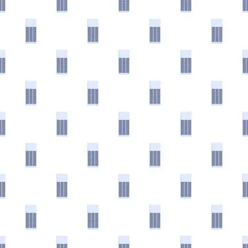 Air purifiers creating a seamless pattern for clean air Stock Illustration
