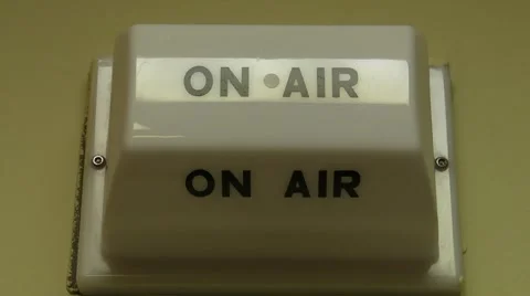 On the Air  Radio Station HD Stock Footage 1001653