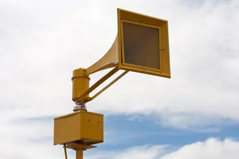 Air raid siren Stock Photos