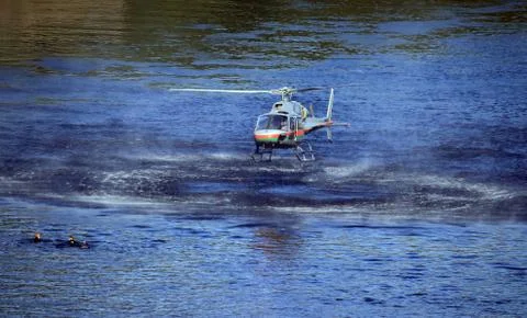 Air rescue Stock Photos