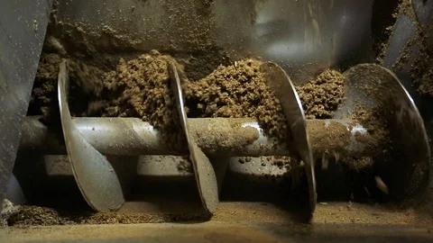 AIR SEPARATOR FOR PROCESSING MIX Video stock 101771092