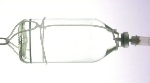 Air in serum Video stock 289987