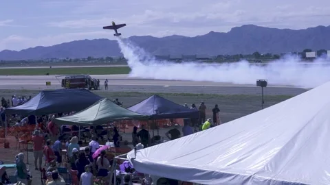 Air Show Maneuver Stock Footage 270396748