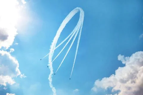 Air show Stock Photos