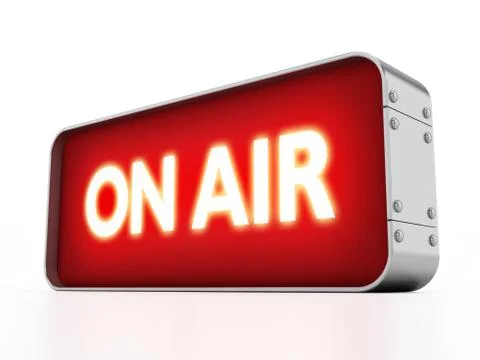 On air sign Stock Illustration