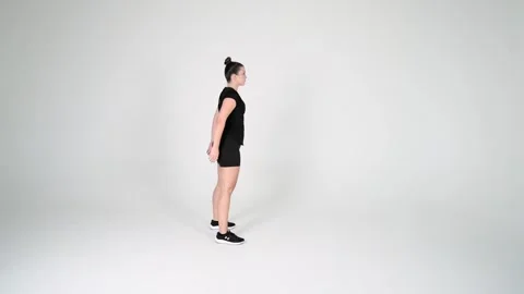 Air Squat Stock Footage 314196064