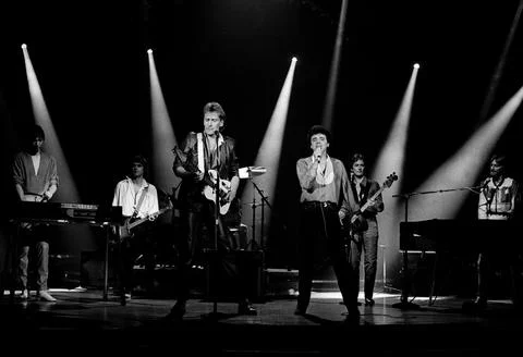 Air Supply performs on Solid Gold in 1983 Credit: Ron Wolfson / MediaPunch Foto stock