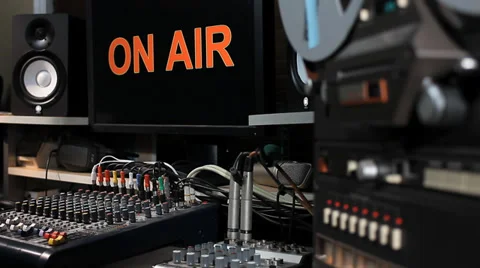 "ON AIR" TECH ROOM Stock Footage 33087080