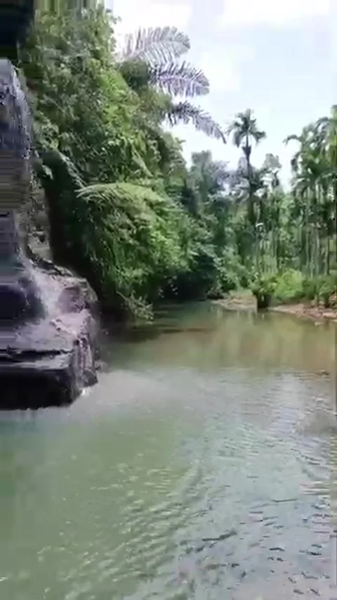 Air Terjun ALUE meh Stock Footage 296745238