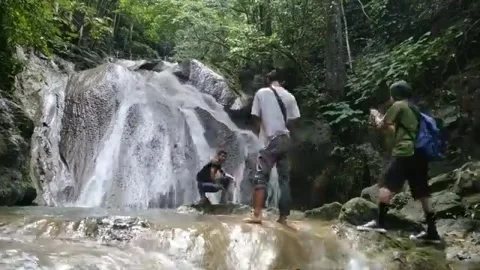 Air Terjun Kuta Malaka2 Stock Footage 296745255