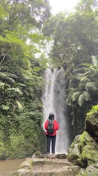 Air Terjun Stockfoto's