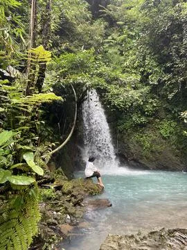 Air terjun Stockfoto's