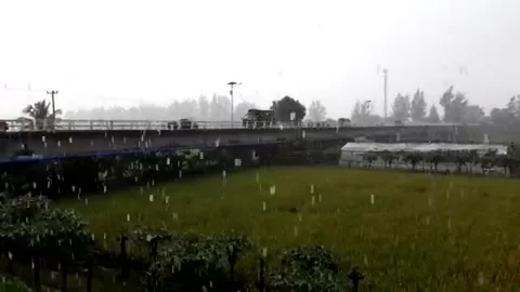 Air Terjun Sarah Mane Stock Footage 296745342