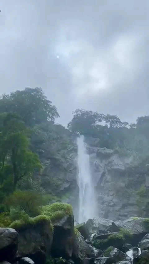 Air Terjun Sarah Mane2 Stock Footage 296745259