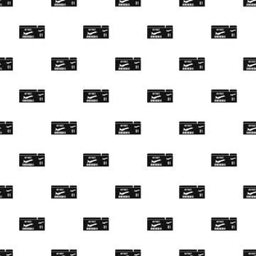 Air ticket pattern, simple style Stock-Illustration