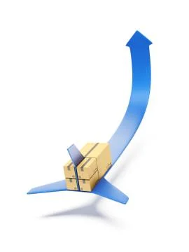 Air traffic Stock Illustration