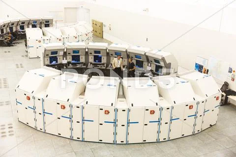 Air Traffic Services Authority control room Stock Photos