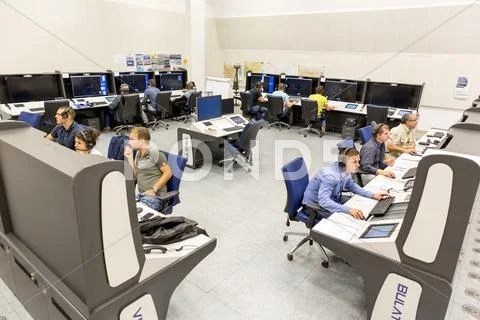 Air Traffic Services Authority control center Stock Photos