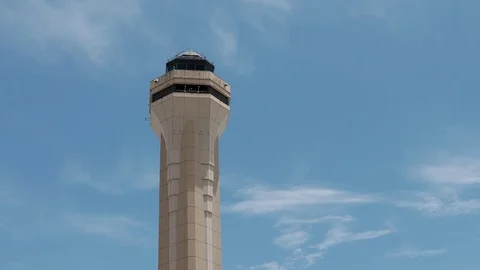 Air Traffic tower 4k Stock Footage 78163576