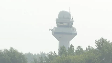 Air trafic control tower Video stock 63717101