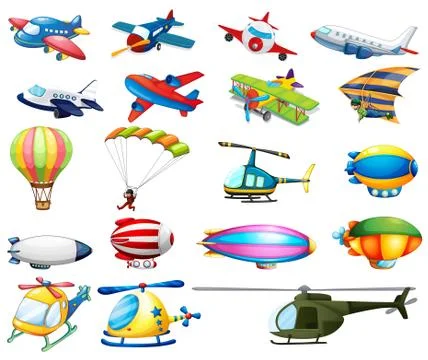 Air transport 스톡 일러스트