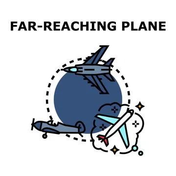 Air travel evolution icon concept exploring aviation history Stockillustratie