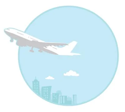 Air travel Stock Illustration