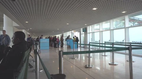 Air Travellers Stock Footage 182629515