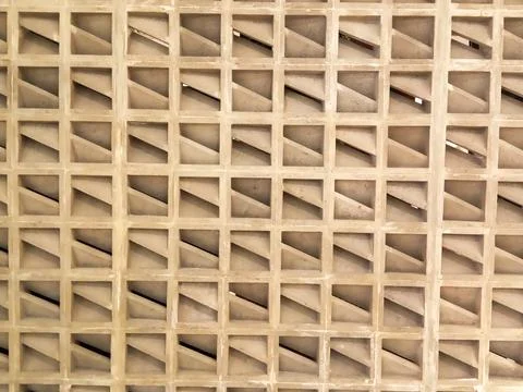 Air vent background with abstract pattern. 3d abstract background. Wall arc.. Foto stock