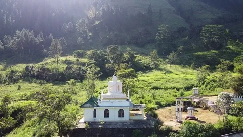 Air-view Buddha approach Vidéo 125058761