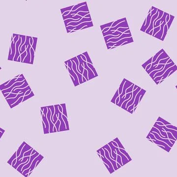 Air wave glyph seamless pattern Stock Illustration