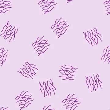 Air wave line seamless pattern Stock Illustration