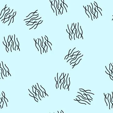Air wave vector seamless pattern 스톡 일러스트