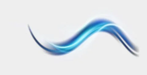 Air, wind effect isolated on transparent background. Airflow overlay fresh air Stock Illustration