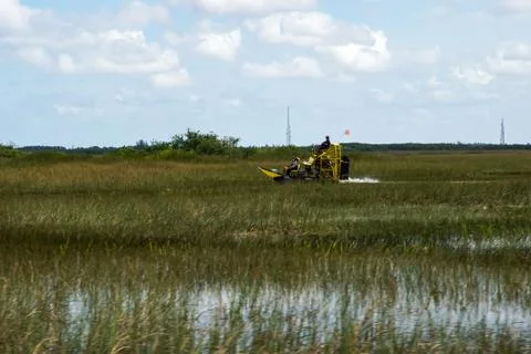 Airboat Foto stock