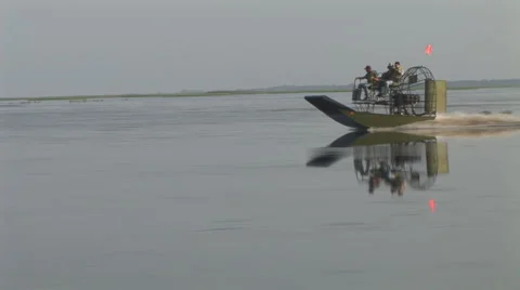 Airboats Florida Stock Footage 1055502