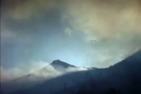 An airborne electronic scanning system is used aboard an aircraft and an airlift Stock-Footage 99459061