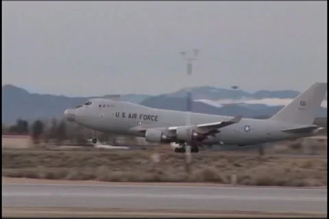 Airborne Laser Testbed Experiment, The Boeing YAL-1 Airborne Laser Testbed Stock Footage 39620181