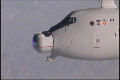 Airborne Laser Testbed Experiment, The Boeing YAL-1 Airborne Laser Testbed Stock Footage 39620456