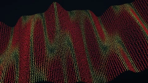 Airborne lidar slope gradient analysis open pit mine bench stability aerial Stockbeeldmateriaal 342128654