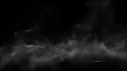 Airborne Particle Drift in Calm Space Seamless Animation Background Stock Footage 332890961