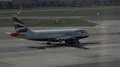 Airbus A319 British Airways driving on airfield at airport Hamburg 4k or 4k+ Resolution