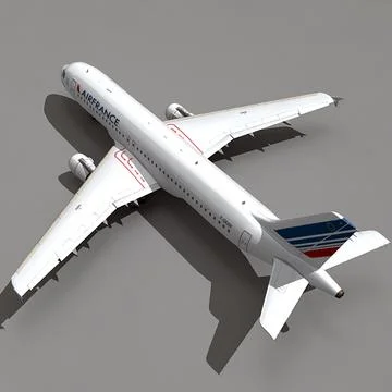 Airbus A320 AirFrance ~ 3D Model #91484720 | Pond5